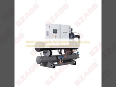 Pendingin Berkapasitas Tinggi 150HP Untuk Kebutuhan Industri Tugas Berat Unit Chiller Berpendingin Air