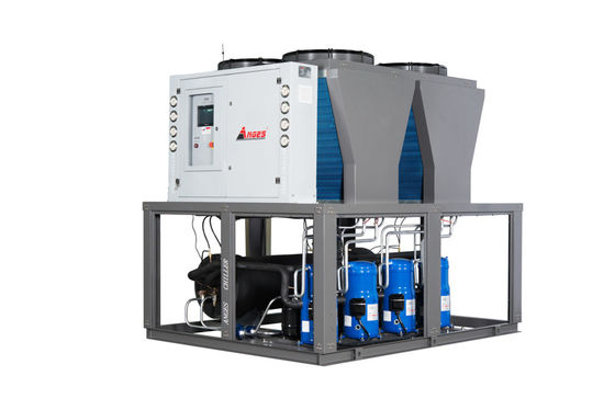 Beli 40Tr Air Cooled Portable Water Chiller modular chiller 40 Ton Air Cooled Modular Chiller System hvac chiller air dingin online manufacture