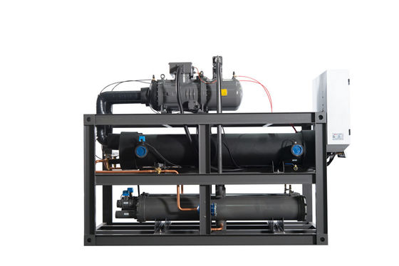Beli 100HP Screw Type Water Cooled Chiller CE ISO9001 Water Cooled Liquid Chiller online manufacture