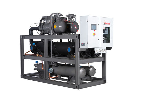 Beli 480 Ton Air Cooled Screw Chiller Mesin Chiller Air Industri 480HP online manufacture
