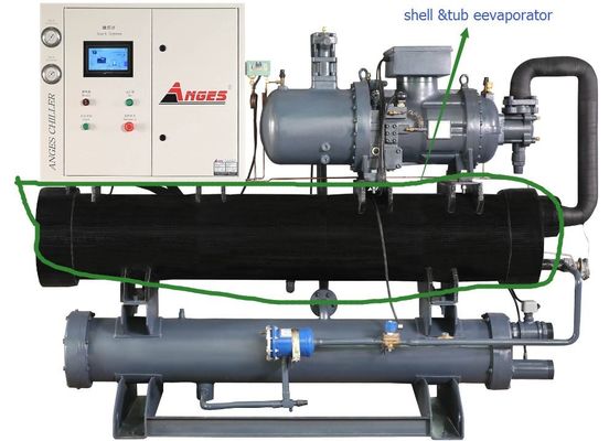Beli 240HP Air Cooled Screw Chiller ISO9001 Water Screw Chiller online manufacture