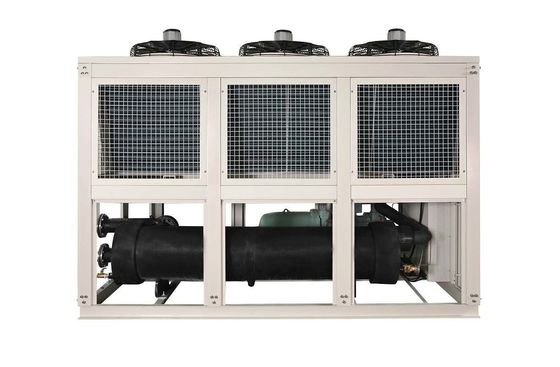 Beli 100 Ton Pendingin Udara Sekrup Chiller 100HP Mesin Cetak Injeksi Pendingin Air Warna Disesuaikan Dua Kompresor online manufacture