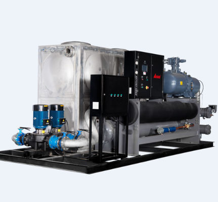 Beli 160HP Terintegrasi Air Cooled Screw Type Chiller R22 Refrigerant、 online manufacture