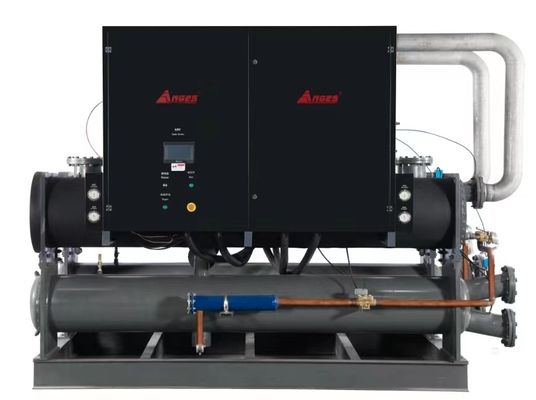 Beli 120hp Industrial Water Chiller Sistem Terintegrasi Semi Hermetic Sekrup Jenis online manufacture