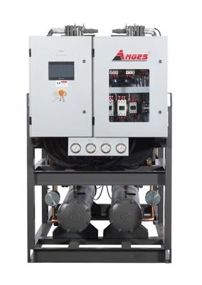 Beli 50hp Industrial Water Chiller Sistem Terintegrasi Semi Hermetic Sekrup Tipe online manufacture