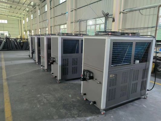 Beli Frekuensi yang dapat disesuaikan Pendinginan air industri dengan kondensor tabung tembaga dan perlindungan overload online manufacture