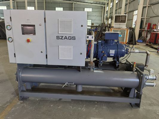 Beli 100hp Air-dingin sekrup tipe chiller Dengan kompresor Hanbell Penggunaan Untuk mendinginkan tangki pencampuran online manufacture
