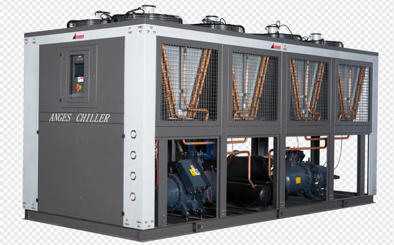 Beli 120HP Air Cooled Screw Compressor Chiller Chiller kimia industri 120 Ton Untuk pipa plastik PVC online manufacture