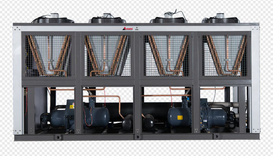 Beli Hanbell sekrup tipe Chiller 500kW kapasitas pendingin Kondensor udara didinginkan untuk pendinginan industri online manufacture