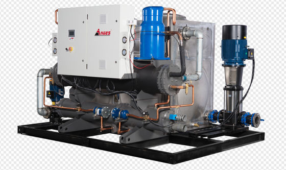 Beli 100HP Air Dingin Sekrup Chiller Proses Industri Air Chiller Untuk Pencetakan Dan BOPP Film Laminasi Line online manufacture
