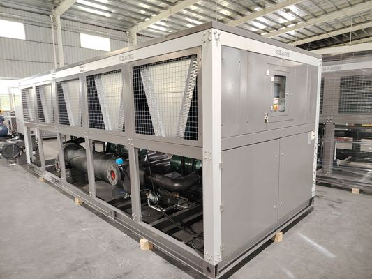Beli 240hp Semi Hermetic Sekrup Tipe Chiller Untuk Produksi Bahan Plastik online manufacture