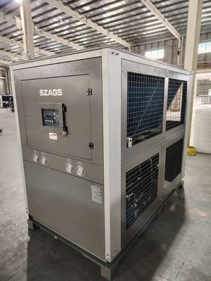 Beli 15 Ton Kapasitas Portable Air Chiller dengan R407C refrigerant dan kontrol mudah online manufacture