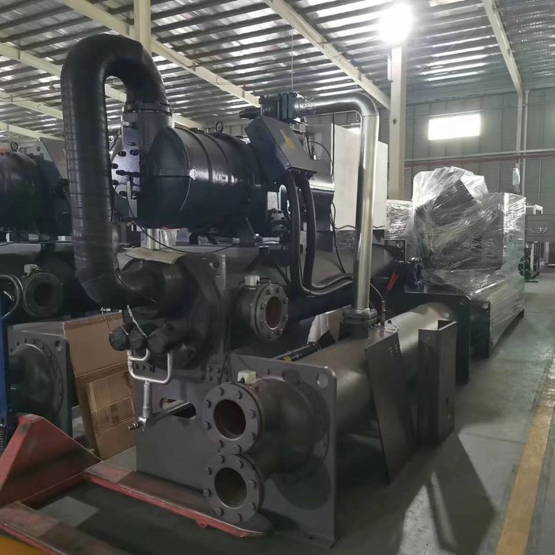 120hp Industrial Water Chiller Sistem Terintegrasi Semi Hermetic Sekrup Jenis