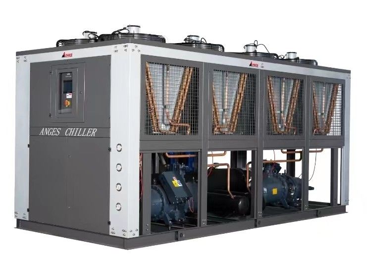85ton Air-dingin Chiller dengan sekrup jenis kompresor untuk minuman atau susu