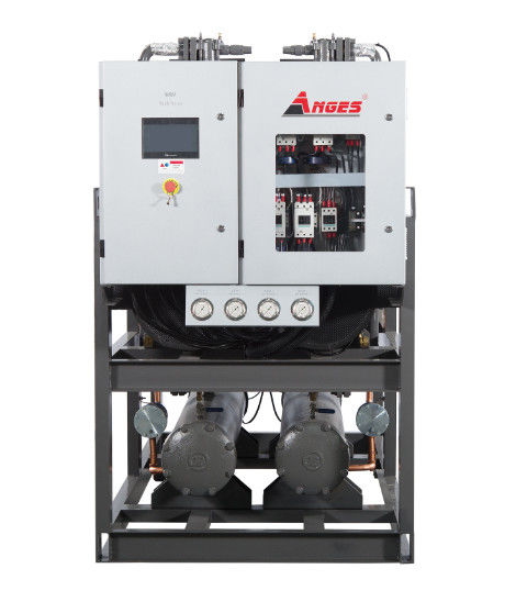 60HP Air Dingin Sekrup Chiller Proses Industri Air Chiller Untuk Pencetakan Dan BOPP Film Laminasi Line