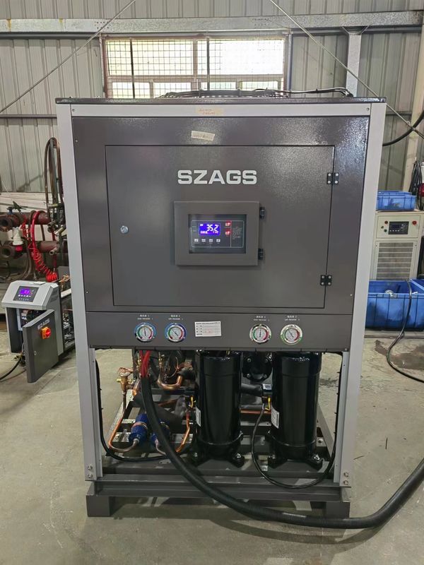 20RT Portable Efficient Air Cooled Cooling System Industrial Air Cooled Scroll Type Water Chiller