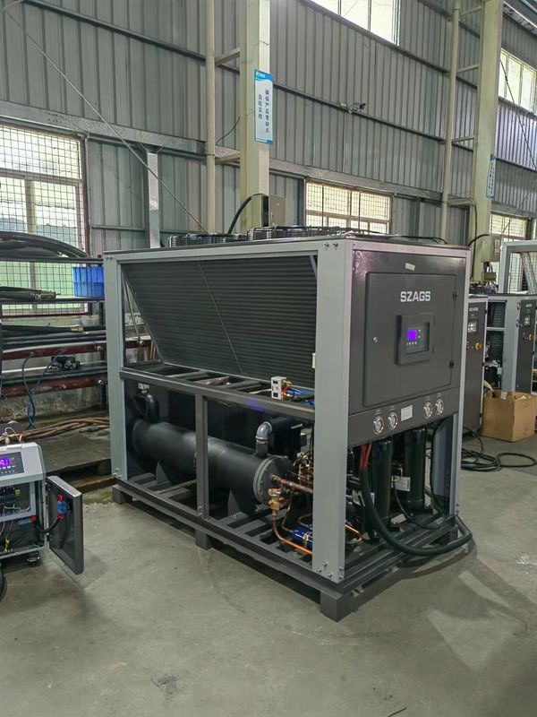 20RT Portable Efficient Air Cooled Cooling System Industrial Air Cooled Scroll Type Water Chiller
