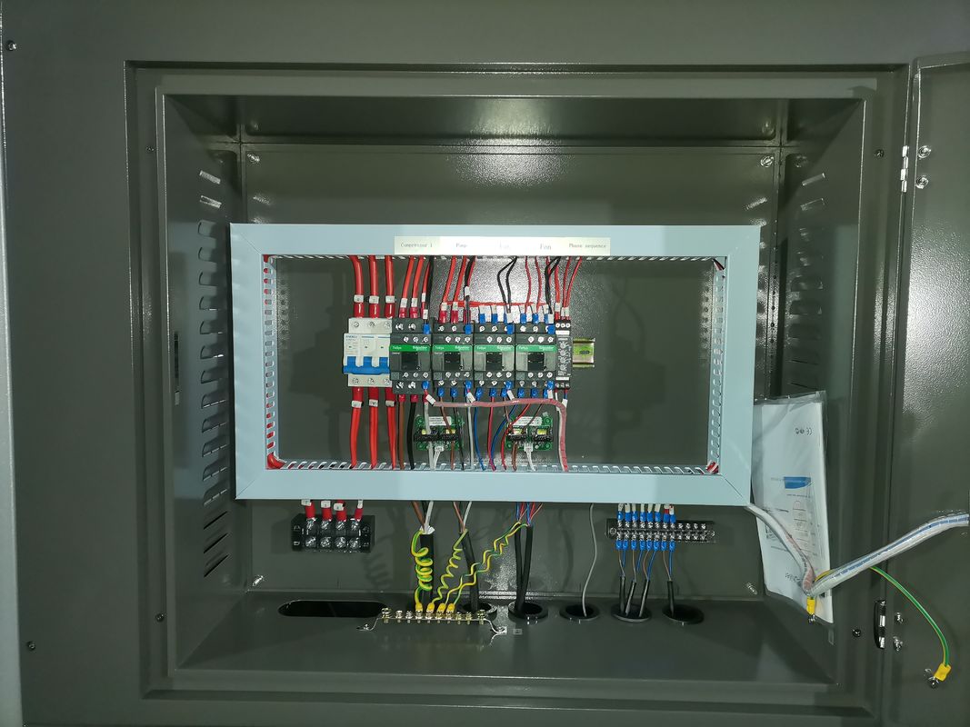 R134a Pendingin Industri Pendingin 110-480V Voltage Shell And Tube Evaporator Jenis