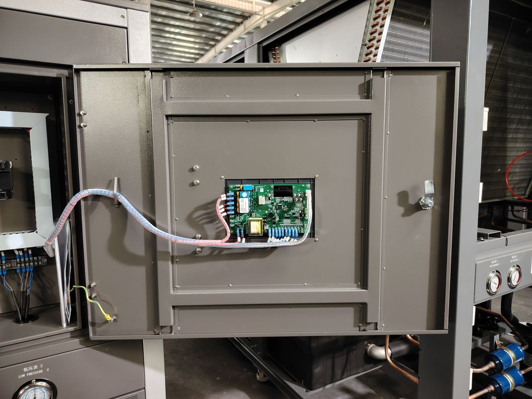 R134a Pendingin Industri Pendingin 110-480V Voltage Shell And Tube Evaporator Jenis