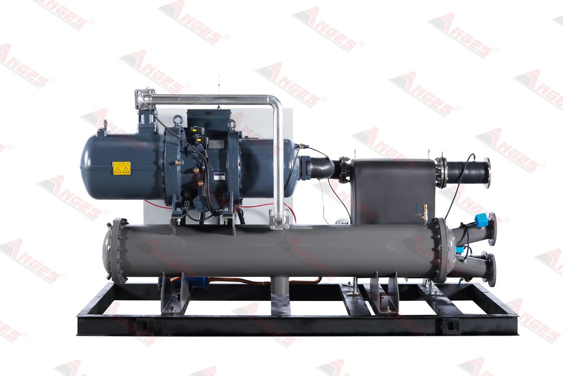 400RT Double Compressors Chiller Kapasitas Pendingin Besar Screw Chiller Dingin Air Untuk Industri Minuman