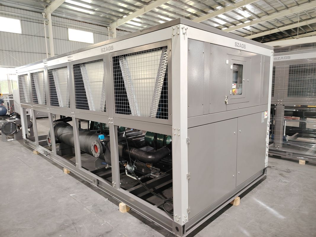 150 Ton Industrial Screw Type Chiller Air-dingin Screw Air Chiller