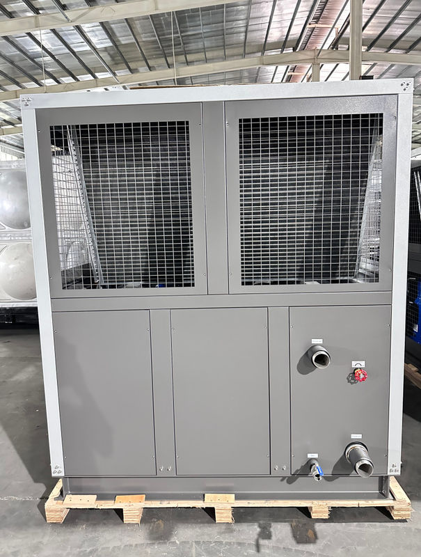 50Ton Air Dingin Air Chiller Glycol Chiller dengan Empat Scroll Compressor Industri Air Chiller Produsen