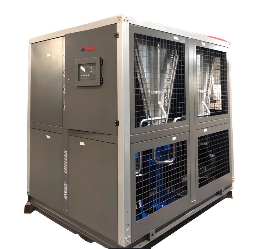30HP Industrial Air Cooled Scroll Type Water Chiller Portable Cooling System untuk proses injeksi
