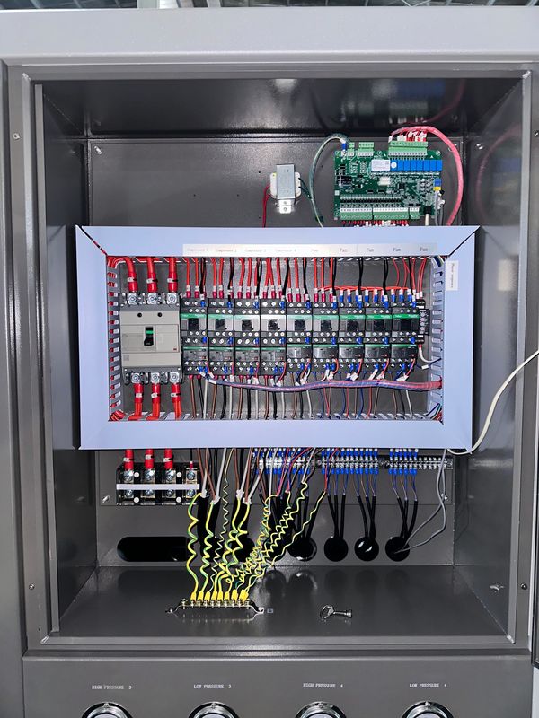 Pabrik Supply 60HP Air Dingin Industrial Air Chiller 60 Ton Scroll Type Glycol Chiller dengan Empat Scroll Compressor