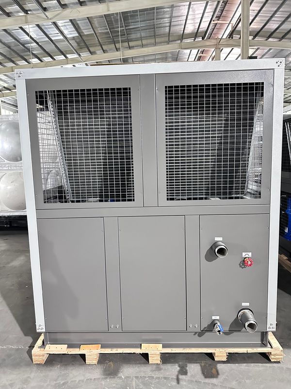 Pabrik Supply 60HP Air Dingin Industrial Air Chiller 60 Ton Scroll Type Glycol Chiller dengan Empat Scroll Compressor