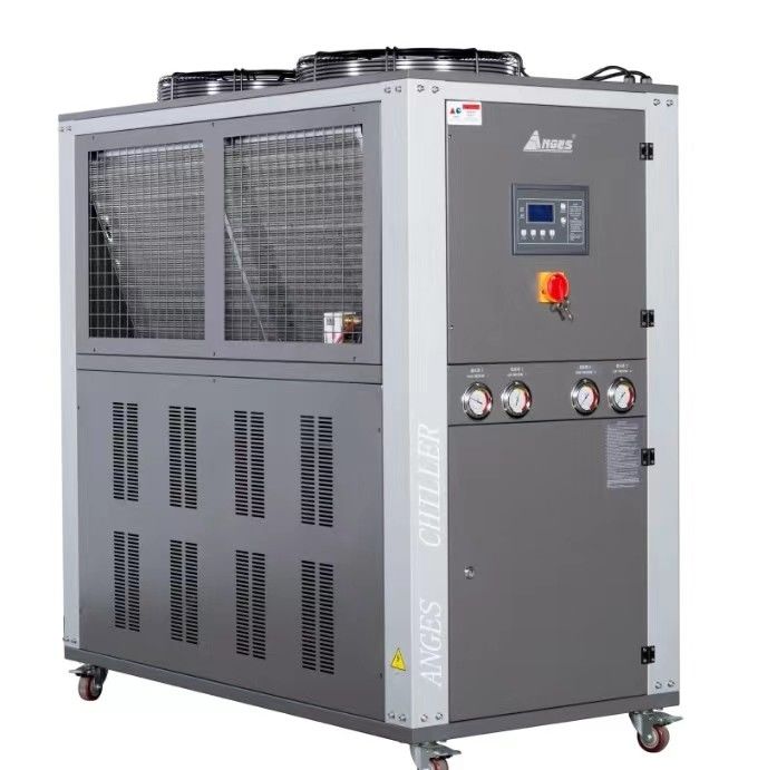 10Ton Scroll Industrial Water Chiller Portable Plastic Industry Portable Air Cooled Unit Air Chiller Kecil