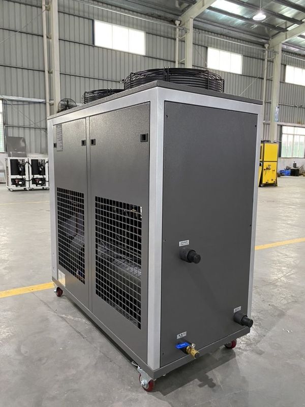 5 Ton Industrial Air Cooled Air Chiller 18kW Scroll Type Glycol Chiller China Pabrik Pasokan
