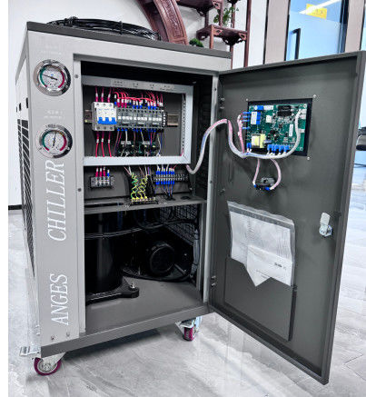 5HP Air-Cooled Chiller. Menghemat energi, operasi yang tenang, kontrol suhu cerdas Solusi pendinginan industri yang efisien