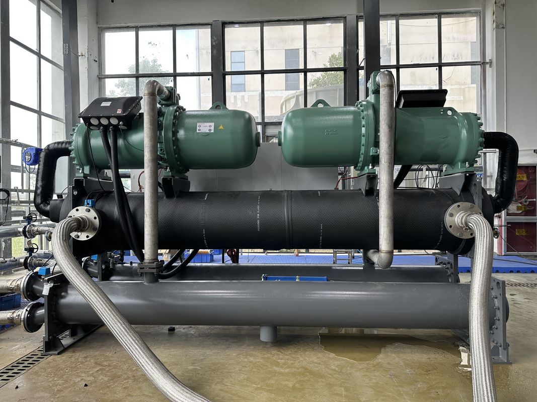 360hp Air-dingin Sekrup Tipe Low Temperature Chiller Dengan Kompresor BITZER
