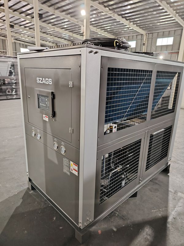 20HP Glycol Chiller 72kW Industrial Scroll Tipe Air Dingin Air Chiller