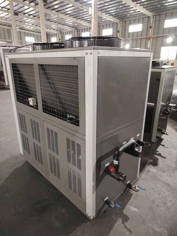 10 Ton Chiller Industri Air Dingin Roll Tipe Chiller Glikol Pabrik Pasokan