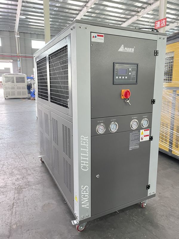 10 Ton Chiller Industri Air Dingin Roll Tipe Chiller Glikol Pabrik Pasokan