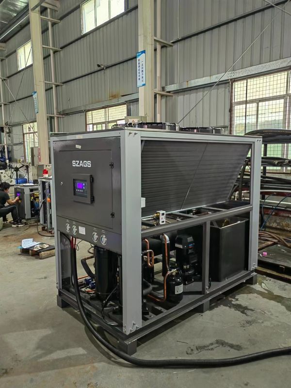 20HP Air Cooled Cooling System Industrial Air Cooled Scroll Type Air Chiller