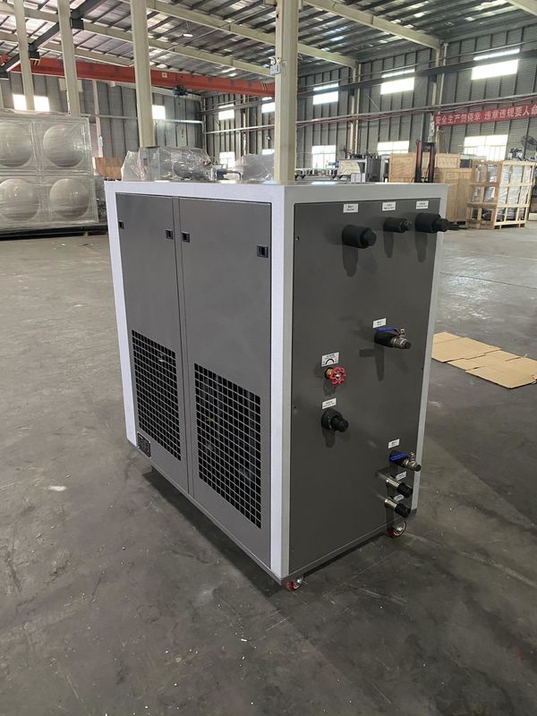 Kompak Air-dingin Chillers 6ton Pendinginan Cepat dengan 19kw Cooling Kapasitas 24/7 Remote Monitoring Eco-Friendly refrigerant