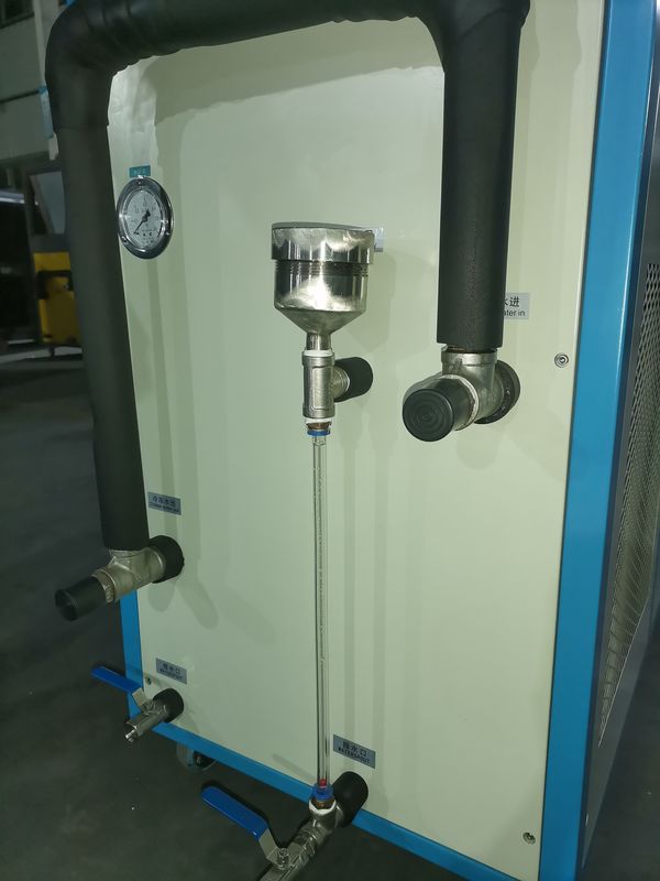 Keakuratan dan Efisiensi 2.5 m3/h Aliran Air Dingin Air-dingin pendingin kecepatan variabel untuk kontrol suhu laboratorium