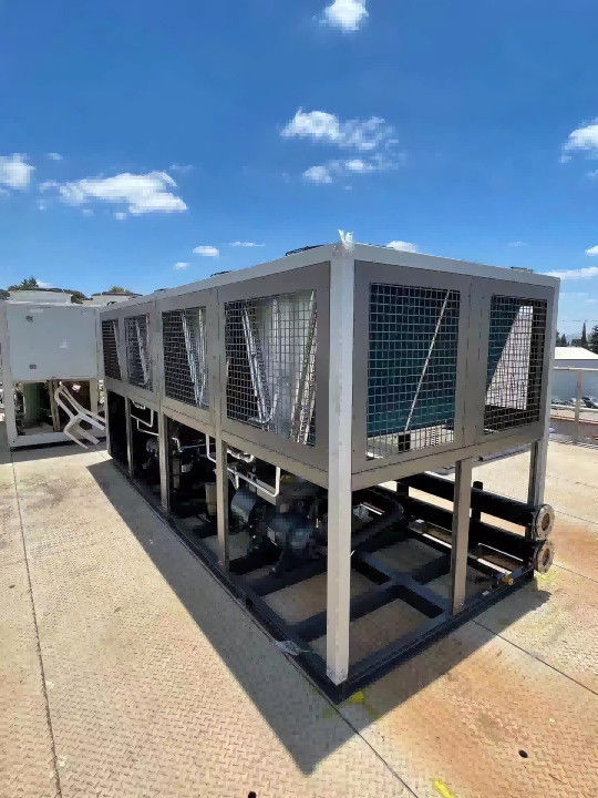 150Ton Dingin Udara Sekrup Industrial Chiller Solusi pendinginan efisiensi tinggi untuk mesin ekstrusi