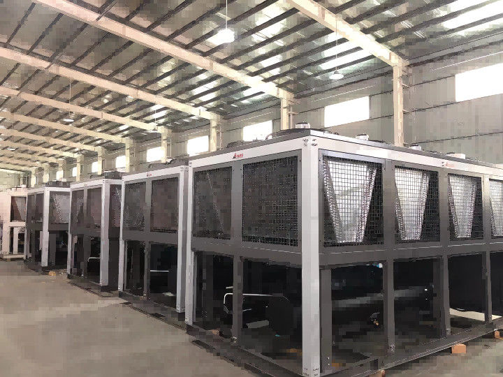 150Ton Dingin Udara Sekrup Industrial Chiller Solusi pendinginan efisiensi tinggi untuk mesin ekstrusi