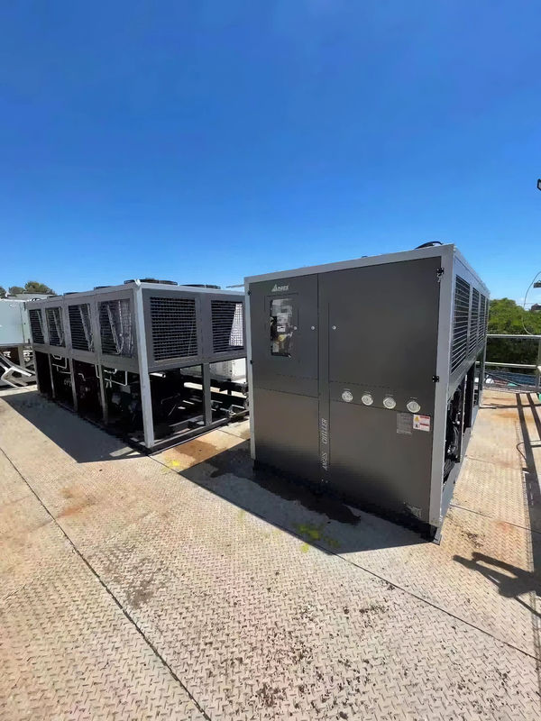 150Ton Dingin Udara Sekrup Industrial Chiller Solusi pendinginan efisiensi tinggi untuk mesin ekstrusi