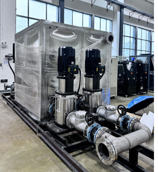 100hp Portable Air Chiller Berkinerja Tinggi dengan Kapasitas Tangki Besar dan Pompa Sirkulasi Eksternal