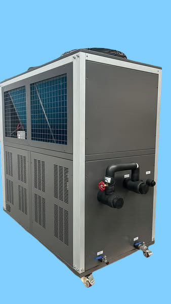 20HP Air Dingin Chiller untuk Pabrik Plastik Bersih Ramah Lingkungan 20Ton Sistem Air Dingin Industri