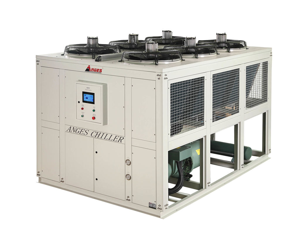 200HP Air-dingin Sekrup Tipe Industrial Chiller Sekrup Air Chiller Untuk Efisiensi Tinggi Cooling Solusi