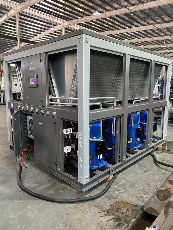 60HP Air Cooled Scroll Chiller Industrial Process Water Chillers Untuk Printing Dan BOPP Film Lamination Line