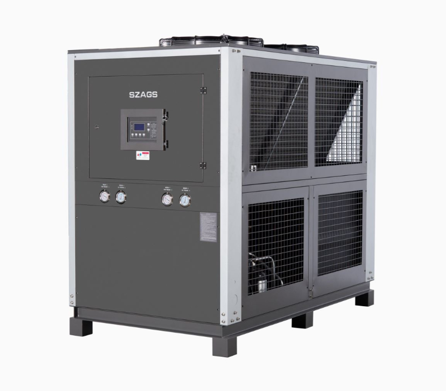 20HP Air-dingin Chiller Glycol Energi-efisien Roll Type Compressor Chiller Industri untuk Mesin Injeksi