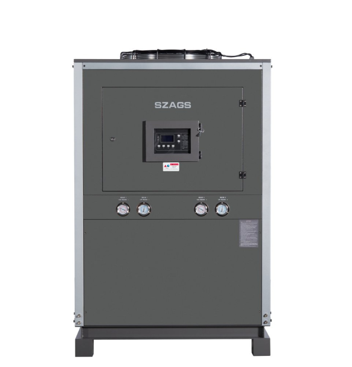 20HP Air-dingin Chiller Glycol Energi-efisien Roll Type Compressor Chiller Industri untuk Mesin Injeksi