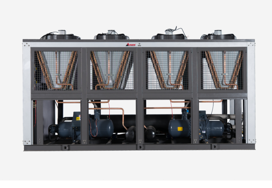 Kapasitas tinggi 470kW pendingin udara scroll chiller untuk proses industri pendinginan air dalam pencetakan dan BOPP film laminasi