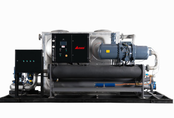 Sistem Chiller Industri 85HP Terintegrasi Jenis Sekrup Semi Hermetik